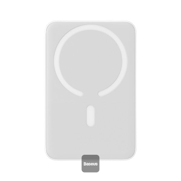 Baseus Power Bank 10000mAh Magnetic Mini Wireless Fast Charging 20W White Baseus Power Bank 10000mAh Magnetic Mini Wireless Fast Charging 20W White